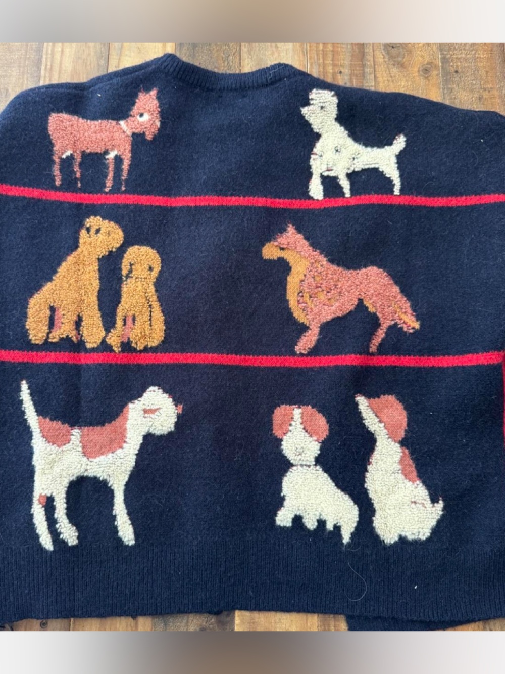 Maeve Anthropologie dog cardigan tie front - Picture 3 of 4
